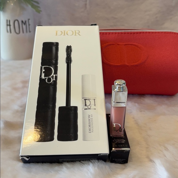 Dior Other - DiorShow Over Volume Black Mascara & Lip Set